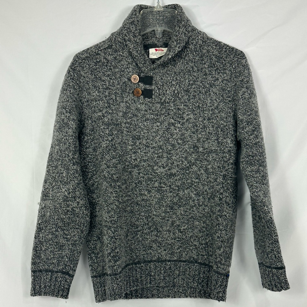 Fjallraven Gray Cardigan Sweater